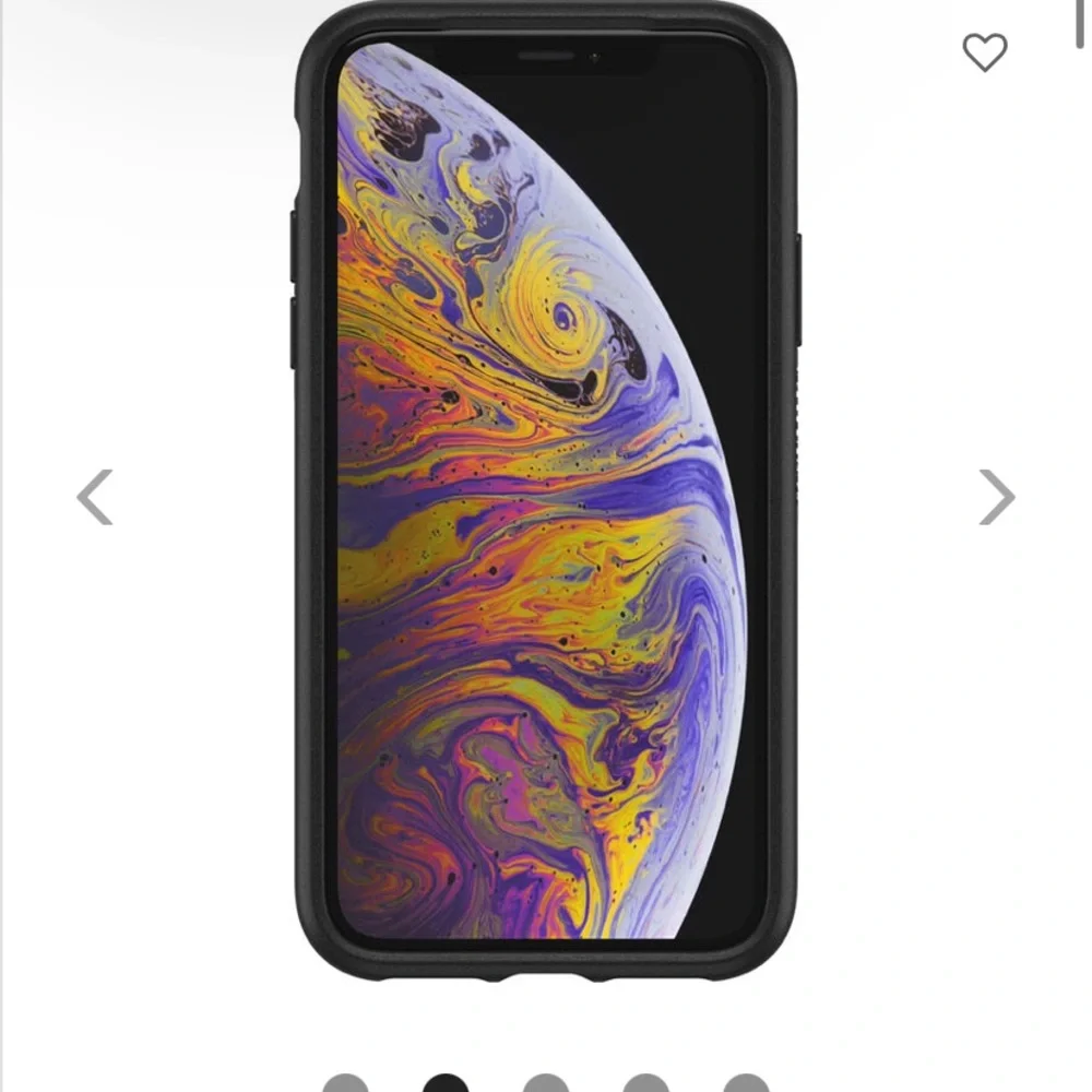 Like New Otterbox Case iPhone X/Xs Case Otter+ Pop Socket Symmetry Series Black
